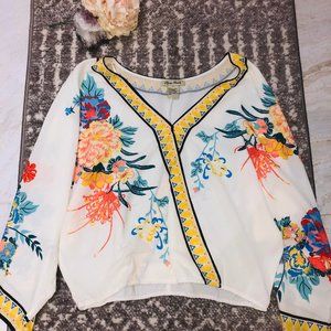 Long sleeve blouse